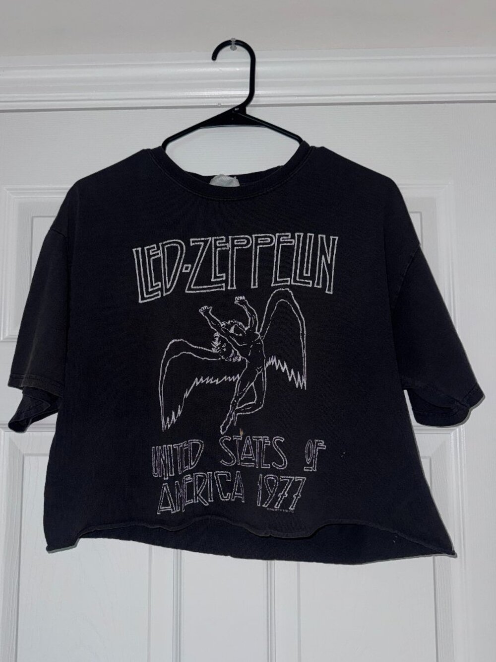 Led Zeppelin 1977 United States of America Tour Band T-shirt